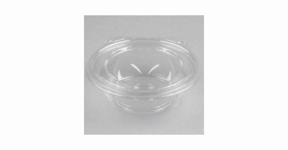 Tamper Evident Packaging |  Safeseal 8 Oz. Plastic Tamper-Resistant, Tamper-Evident Bowl With Flat Lid – 240/Case