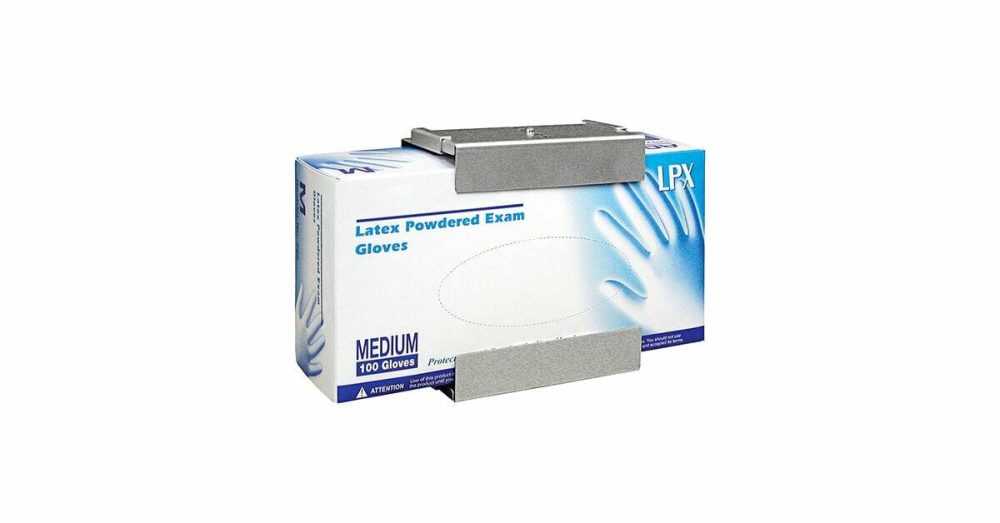 Disposable Glove Dispensers |  Aluminum Adjustable Disposable Glove Dispenser