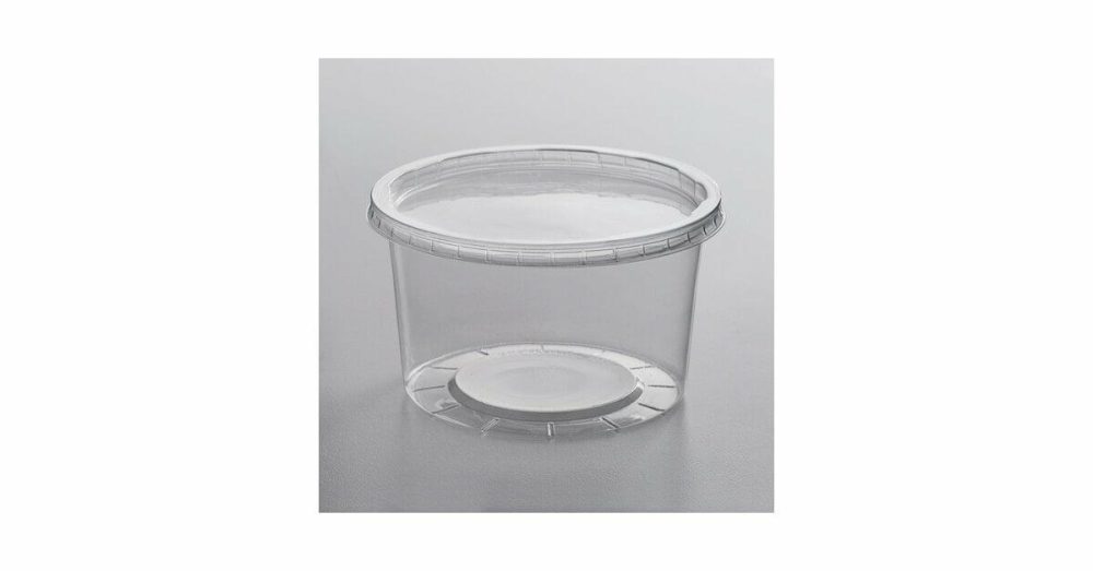 Tamper Evident Packaging |  16 Oz. Clear Tamper Resistant Tamper Evident Safe Lock Deli Container With Lid – 5/Case