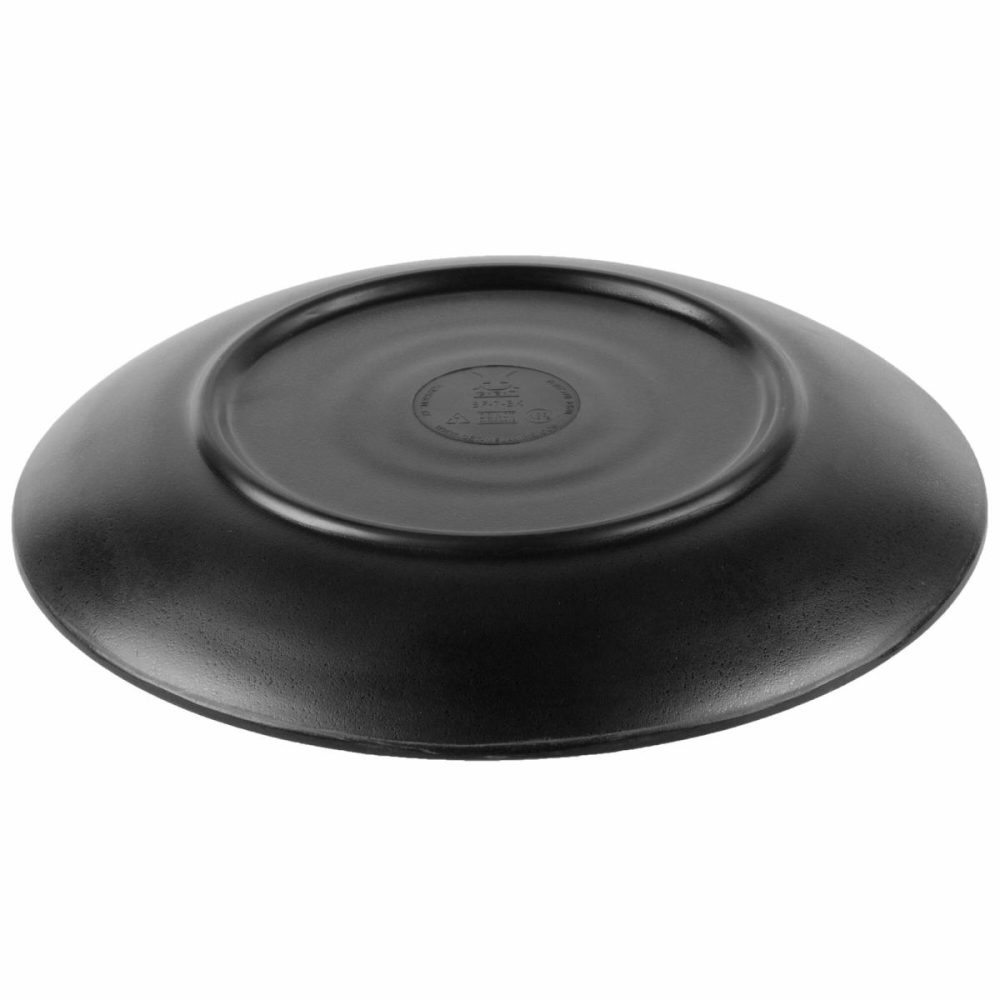 Melamine Plates |  Get Bf-7-Bk Nara 7 1/4" Black Matte Round Melamine Plate – 24/Case