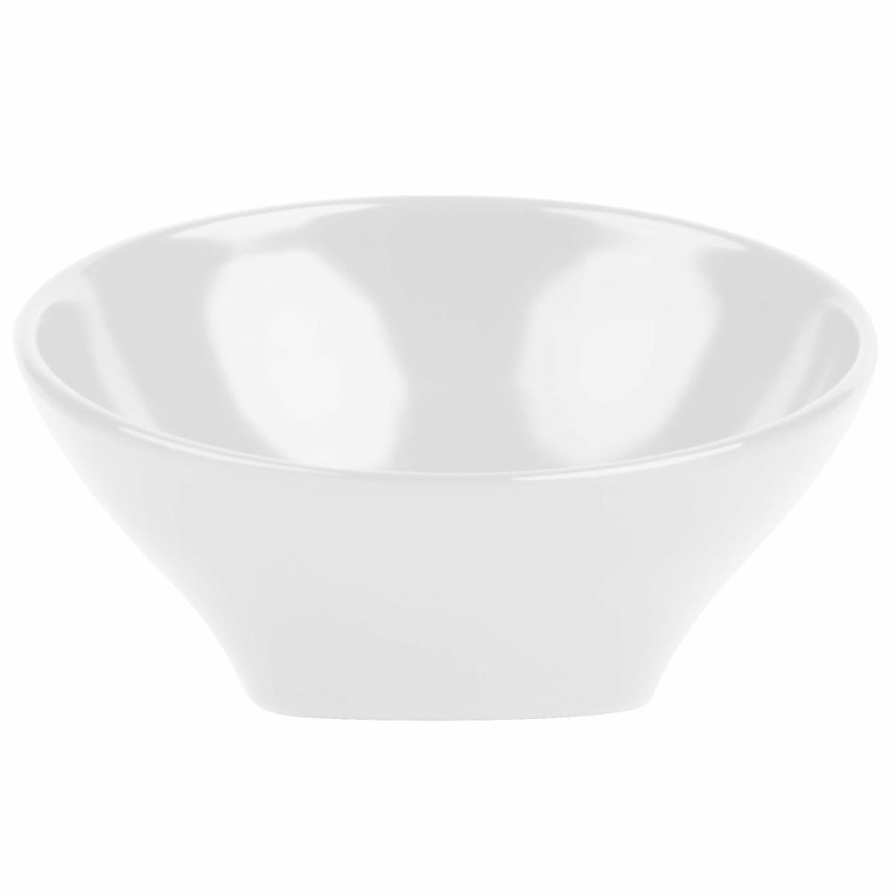 China Bowls |  13 Oz. Bright White Slanted Porcelain Bowl – 24/Case